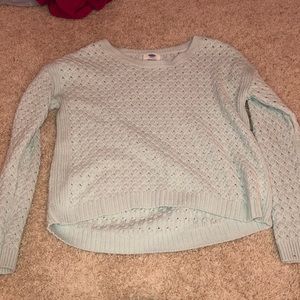 Baby blue sweater